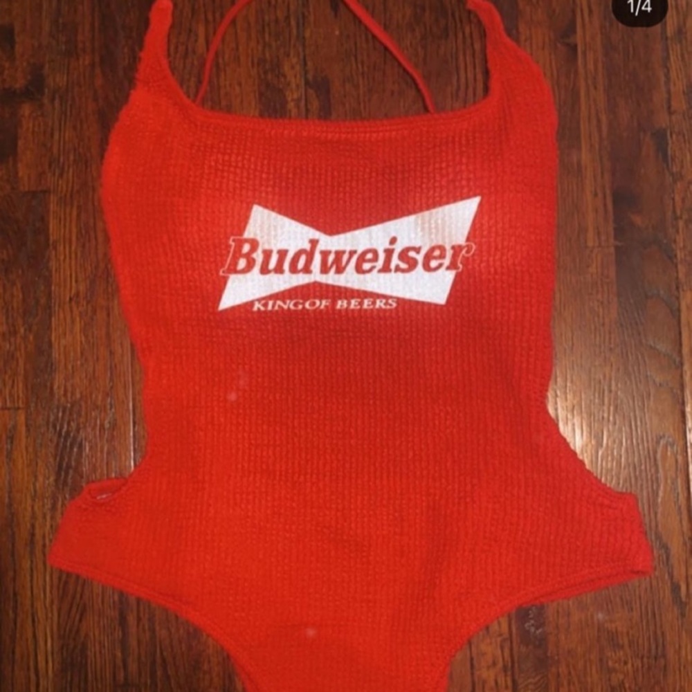 Vintage look Budweiser one piece